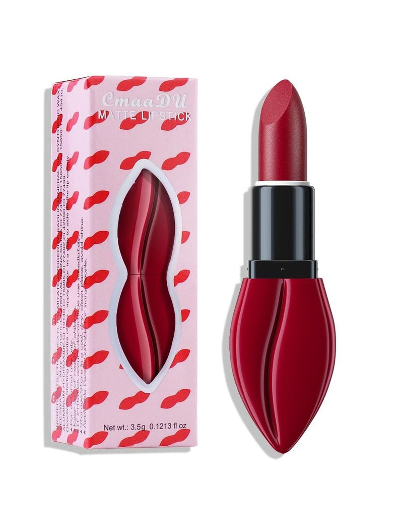 Batom Fosco Elegante – Efeito Glow e à Prova d’Água