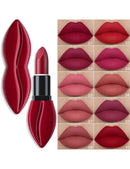 Batom Fosco Elegante – Efeito Glow e à Prova d’Água