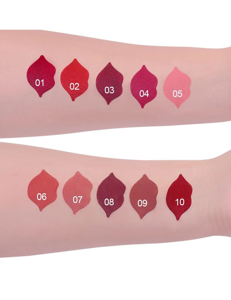 Batom Fosco Elegante – Efeito Glow e à Prova d’Água