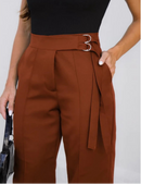 Calça Feminina de Alfaiataria Cintura Alta – Social e Elegante para o Dia a Dia