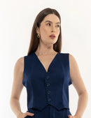 Coletinho Feminino Elegante em Alfaiataria