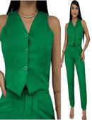 Conjunto Chic Feminino – Colete em Alfaiataria