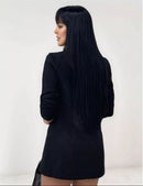 Conjunto Feminino de Alfaiataria com Blazer, Colete Duplo e Shorts Curto Sofisticado