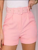 Short Estilo Alfaiataria com Cinto